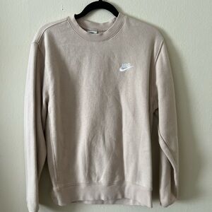Tan nike crewneck